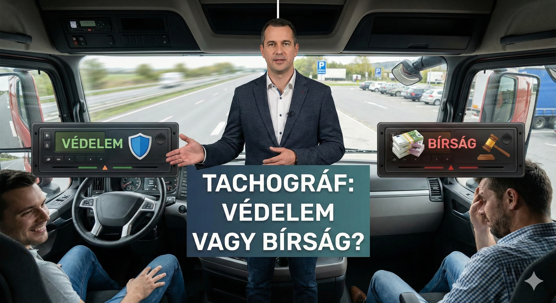 Kis-Petik Ferenc, a Tacho Center Kft. ügyvezetője elemzi a tachográf kettős szerepét a fuvarozásban: valódi munkavédelmi eszköz vagy csupán bírságolási forrás?